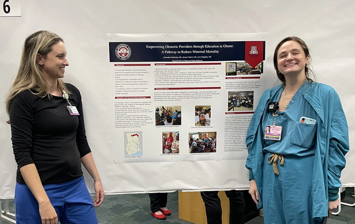 authors with poster