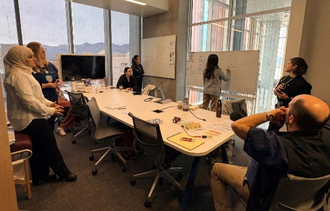 medical students in a classroom