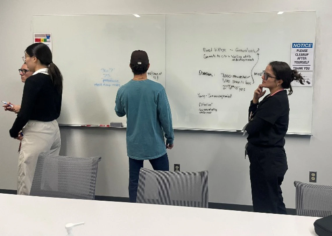 medical students in classroom